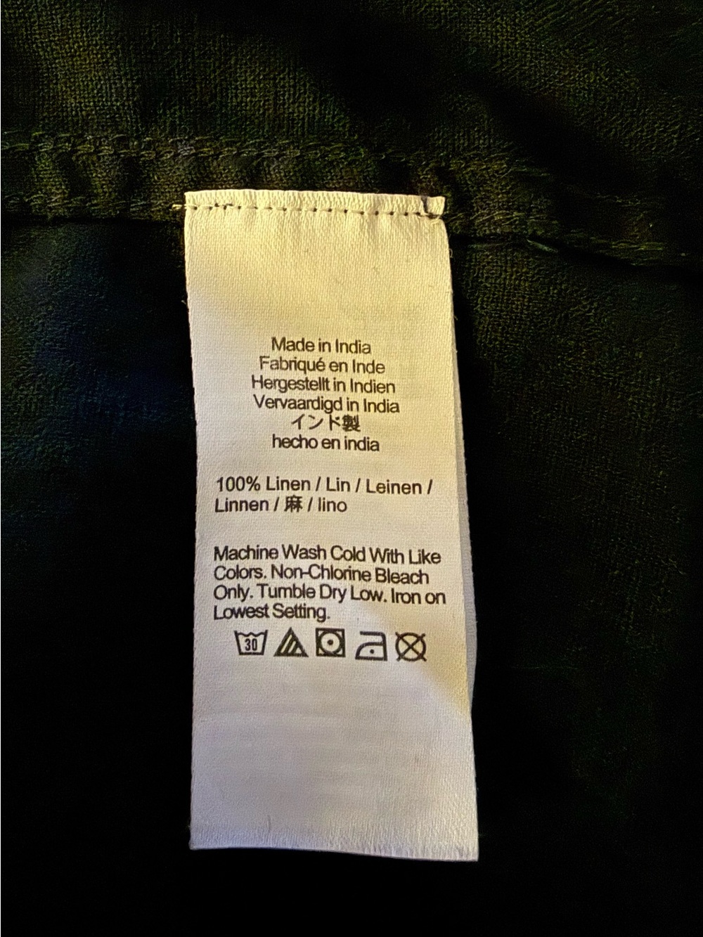 J.Crew 100% Linen Cabana Mini Dress NWOT,Size-XL - Picture 12 of 12